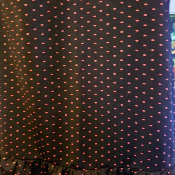 Vintage y2K Rampage polka dot baby doll chemise size medium - Picture 4 of 6